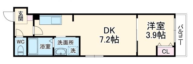 アドバンスコート四条堀川IIの間取り写真