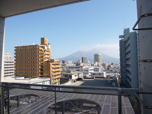 その他　東向き、桜島が見えますよ