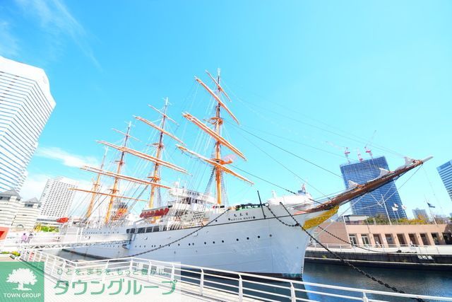 その他　帆船日本丸（その他）まで660m