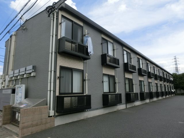 建物外観　便利な家具家電付きですよ