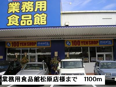 その他　業務用食品館松原店様まで1100m