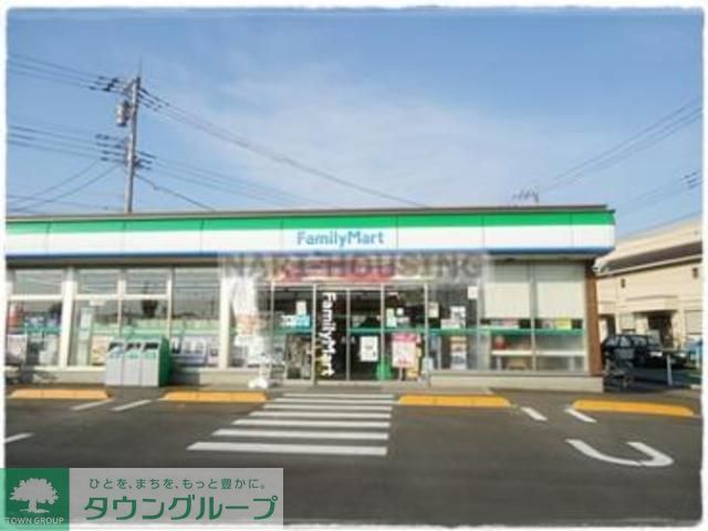 コンビニ　ファミリーマート昭島田中町店（コンビニ）まで520m