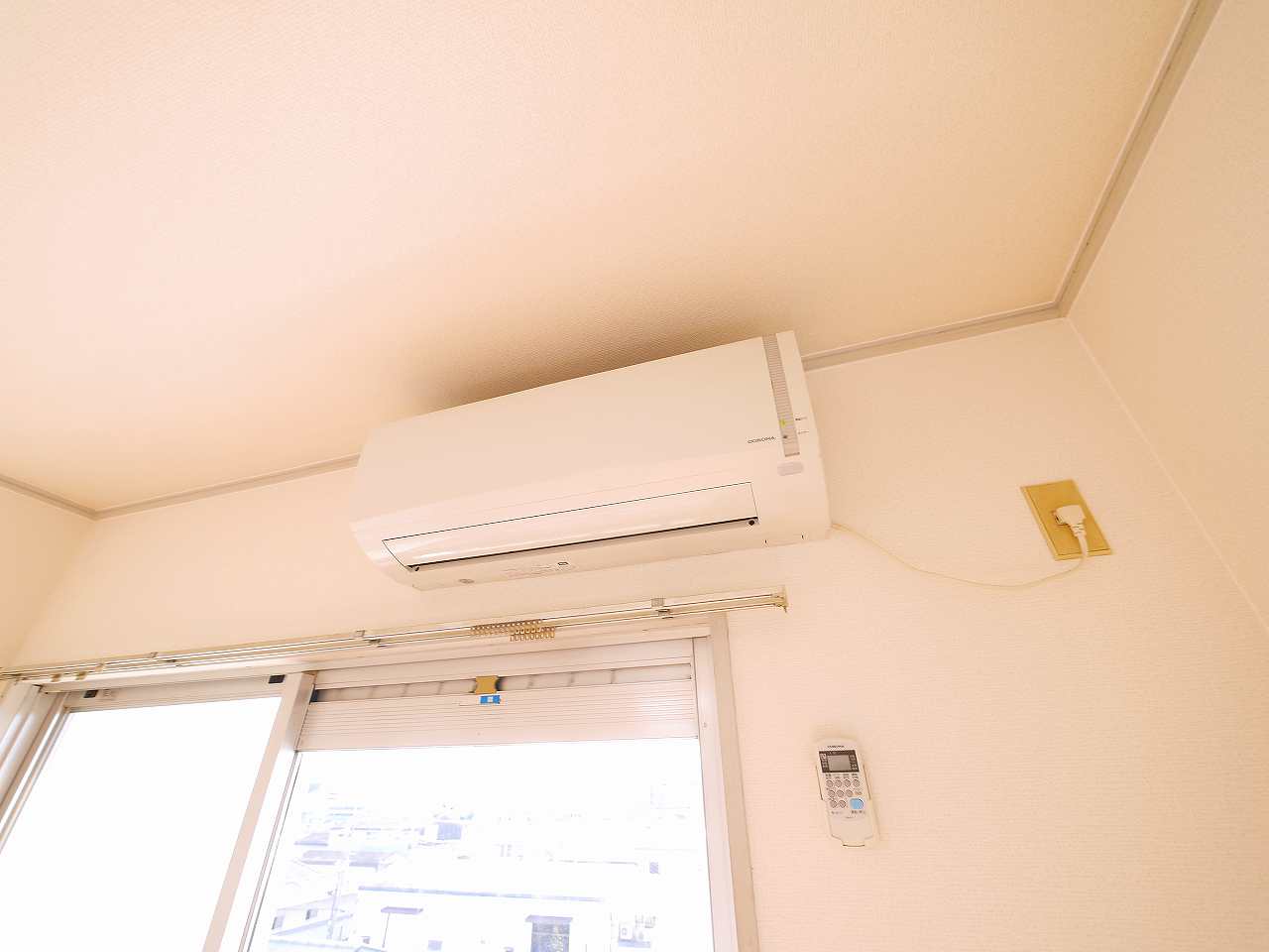 その他設備　エアコンも完備。