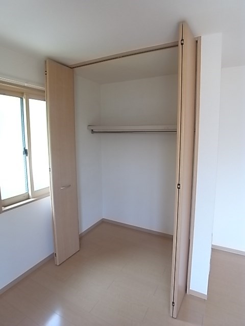収納　たっぷりとした収納スペースです