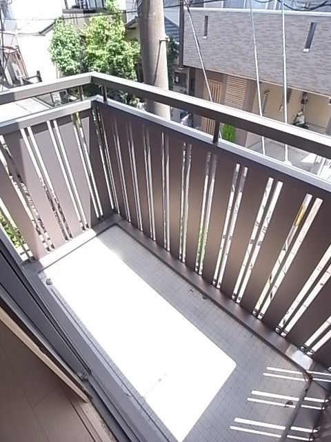 バルコニー　広々としたバルコニーです