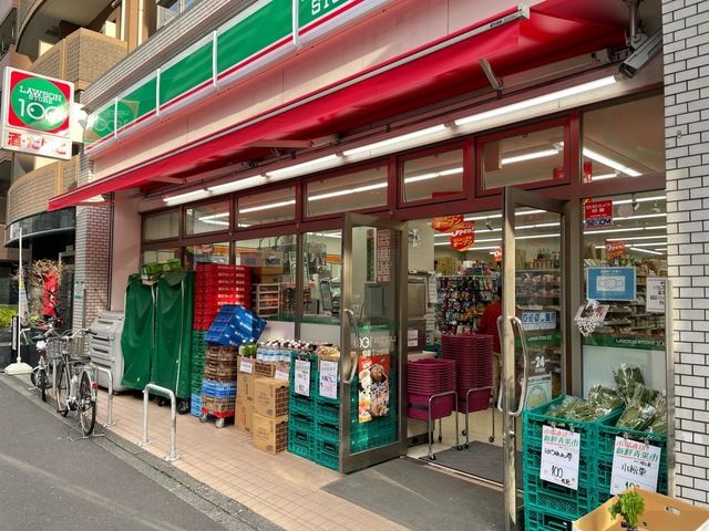 ショッピングセンター　ローソンストア100 LS築地七丁目店（ショッピングセンター）まで337m