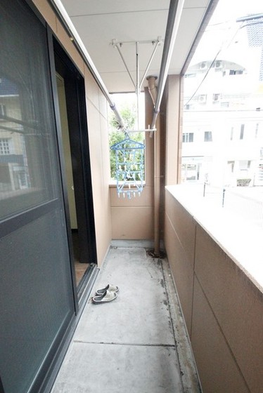 バルコニー　※別部屋の写真です