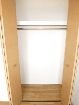 収納　クローゼット完備。