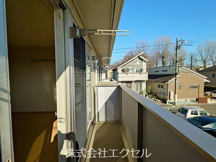 バルコニー　同建物の別部屋の写真