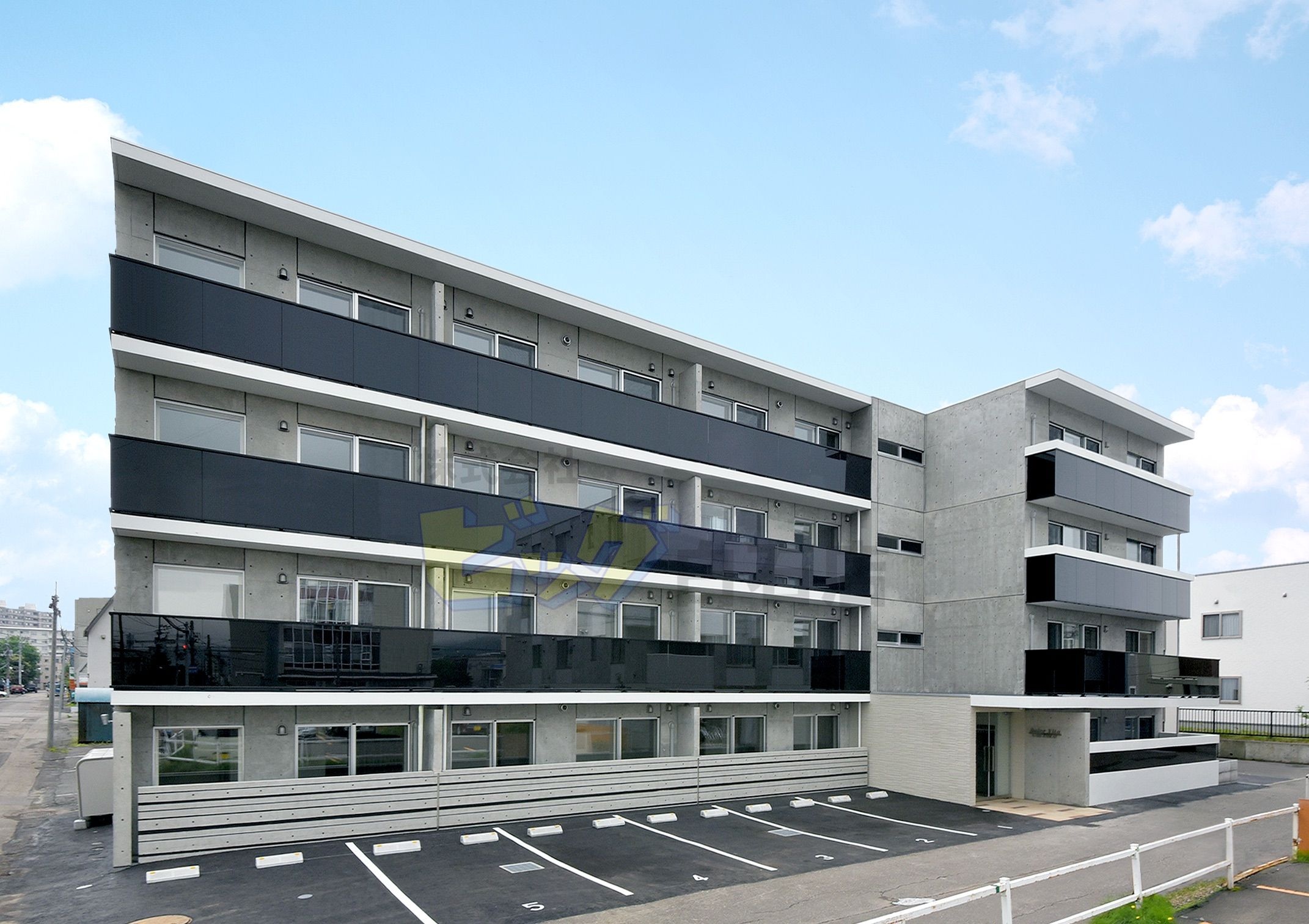 建物外観　安心価格のガスリミット付きマンションです♪