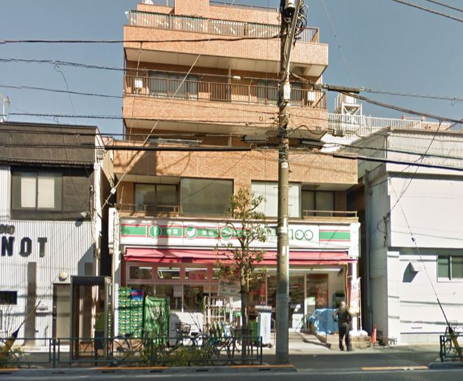 スーパー　ローソンストア100 墨田区八広店（スーパー）まで567m