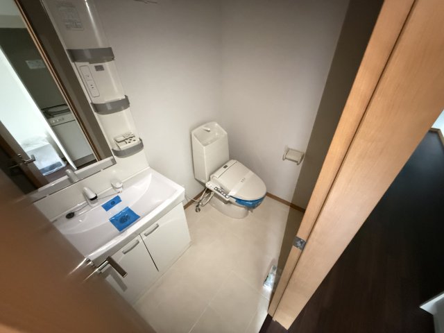 洗面設備　広々とした洗面所です！