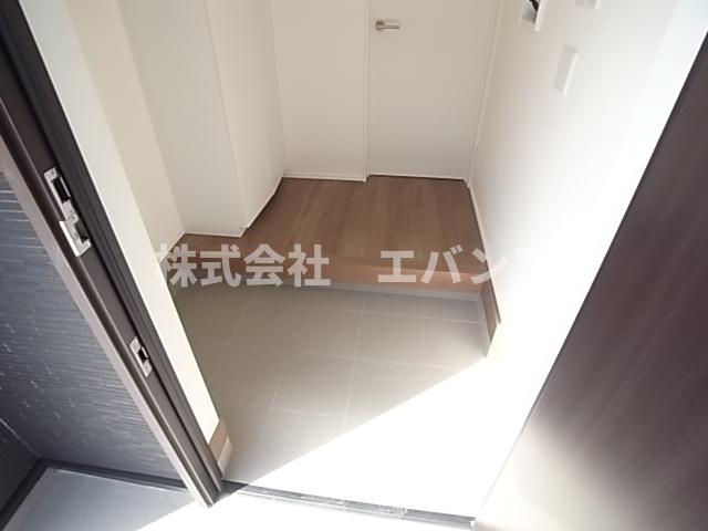 玄関　明るい玄関です