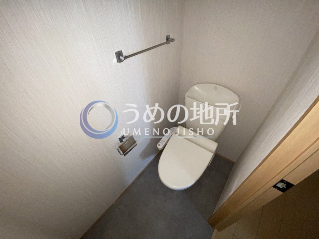 ＪＲ久大本線 久留米大学前駅 徒歩17分 2階建 築15年のトイレ写真
