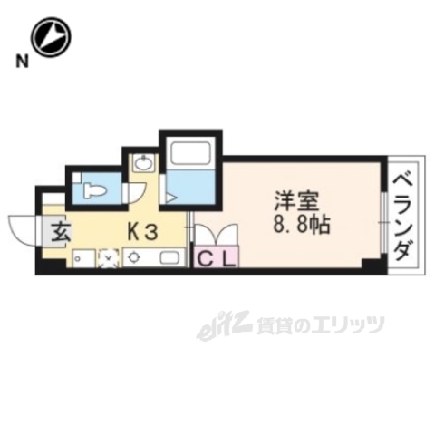 ベクヴェーム21の間取り写真