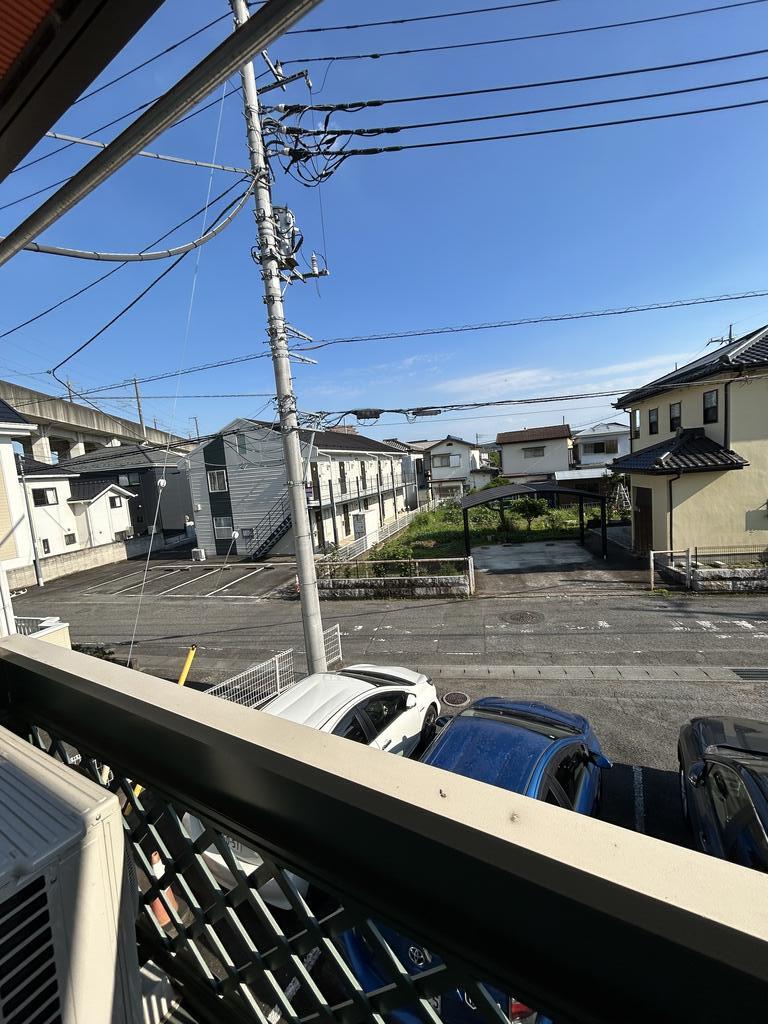 バルコニー　2階の角部屋♪