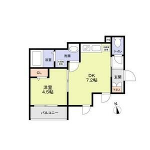 ブルーライン 吉野町駅 徒歩6分 3階建 築3年の間取り写真