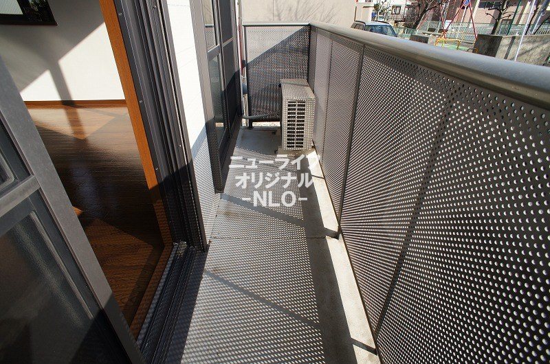 バルコニー　南に面しているので日当たり良好です☆