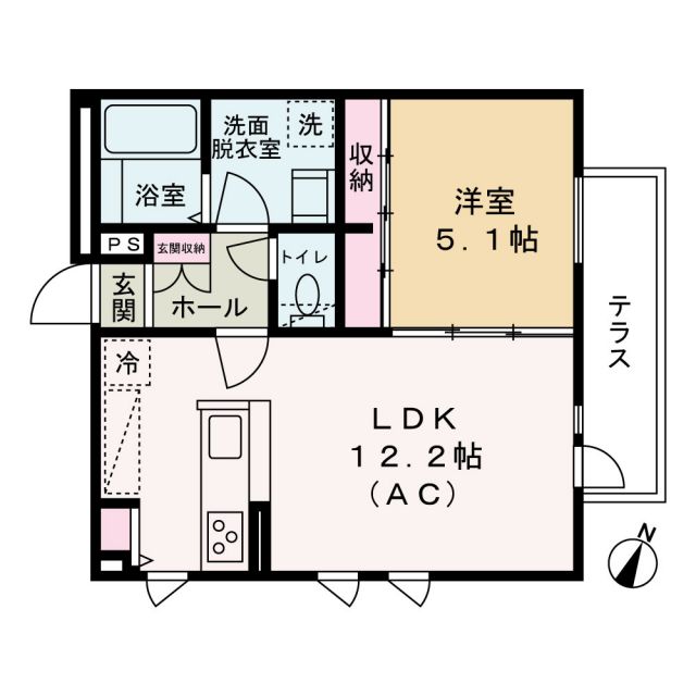AQ FOREST 大宮桜木町の間取り写真