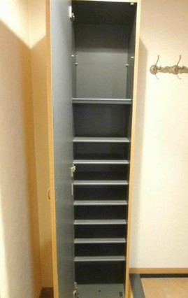 収納　シューズボックス完備。