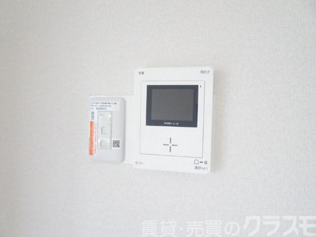 セキュリティ　訪問チェックができるモニターホン！