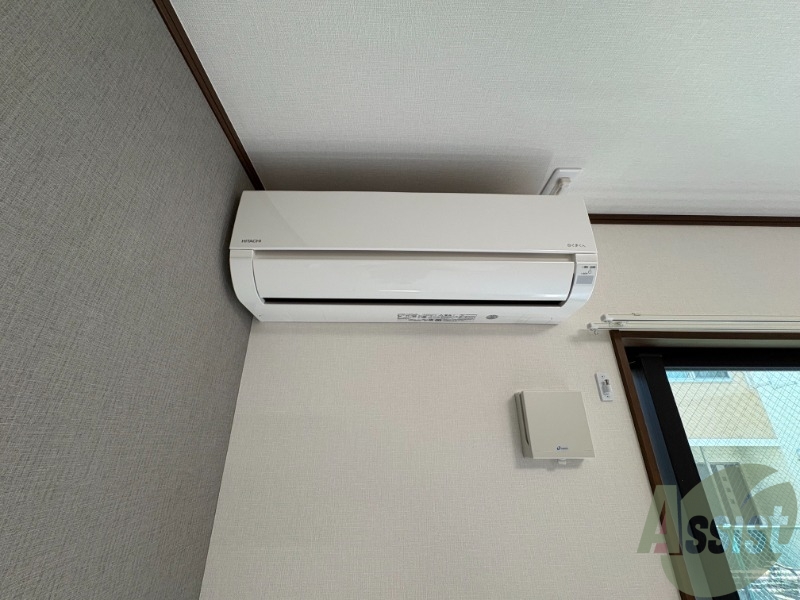 その他設備　エアコンが設置されているので、入居日から利用できます。