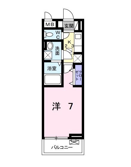 京成本線 公津の杜駅 徒歩13分 3階建 築10年の間取り写真