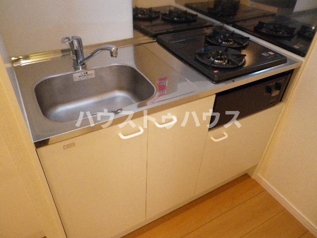 栗田マンションのキッチン写真