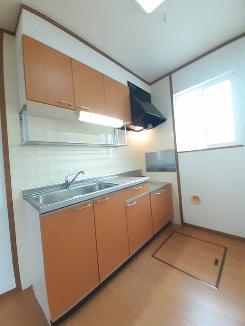 ＪＲ宇野線 早島駅 徒歩13分 2階建 築27年のキッチン写真