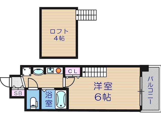 地下鉄中央線 九条駅 徒歩10分 11階建 築20年の間取り写真