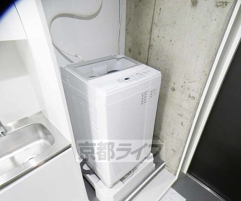 洗面設備　室内洗濯機置き場