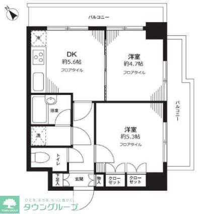 藤和シティコープ新大塚IIの間取り写真