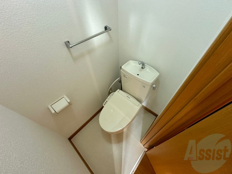 トイレ　トイレは清潔感があり安心して使えますね！