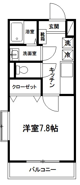 ルミエールの間取り写真