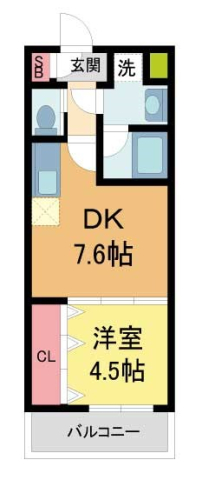 リトラル西宮北の間取り写真