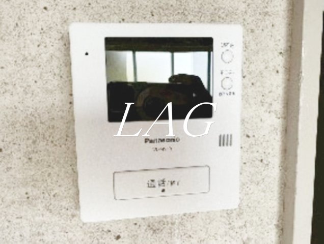 セキュリティ　モニター付インターホンです。