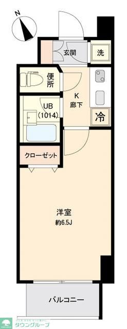 フォレシティ門前仲町の間取り写真