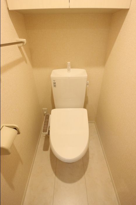 トイレ　ゆったりとした空間のトイレです