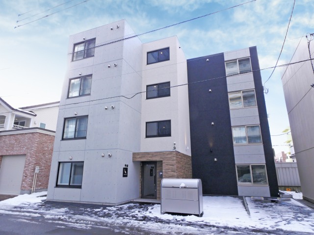 建物外観　都市ガス使用のデザイナーズマンション募集開始です♪