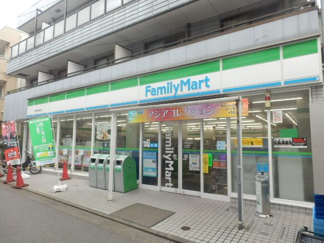 コンビニ　ファミリーマート祐天寺駅前店（コンビニ）まで487m