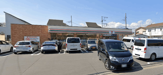 コンビニ　セブンイレブン平塚田村６丁目店（コンビニ）まで455m