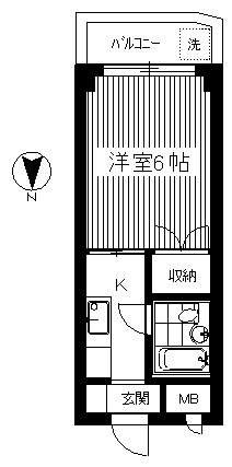 メイツ恵比寿の間取り写真