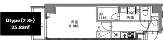 S-RESIDENCE東陽町felizの間取り写真