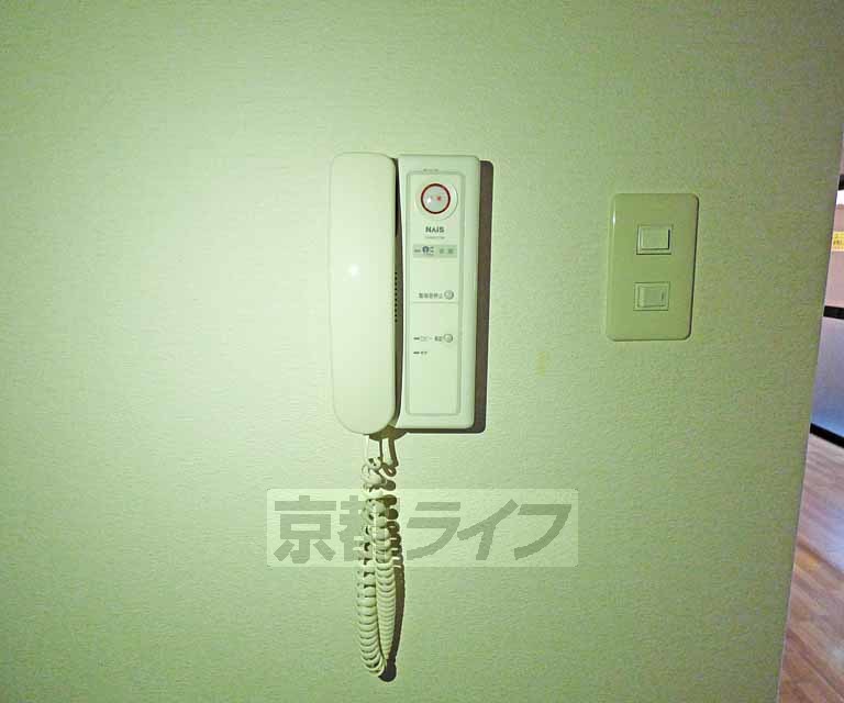 セキュリティ　来客安心です。