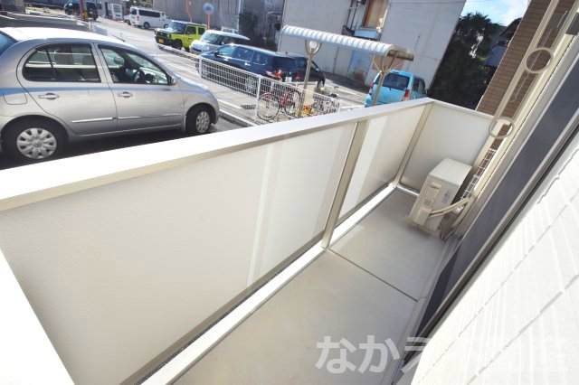 バルコニー　広々としたバルコニーです