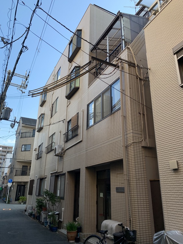 弁天コスモスハイツの外観写真