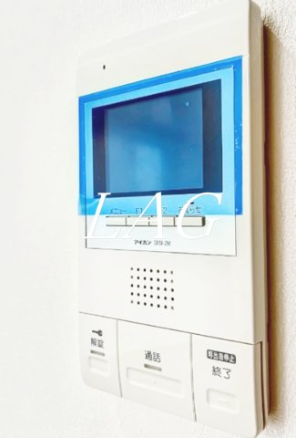 セキュリティ　モニター付きインターフォンです。