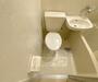 トイレ　ユニットバスのトイレです。