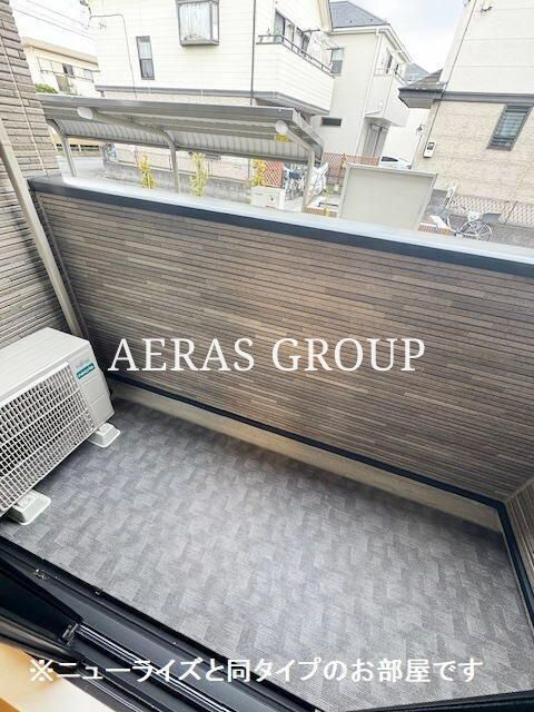 バルコニー　※同仕様タイプ部屋参考写真