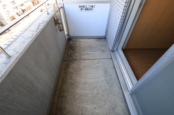 バルコニー　※別部屋の写真です